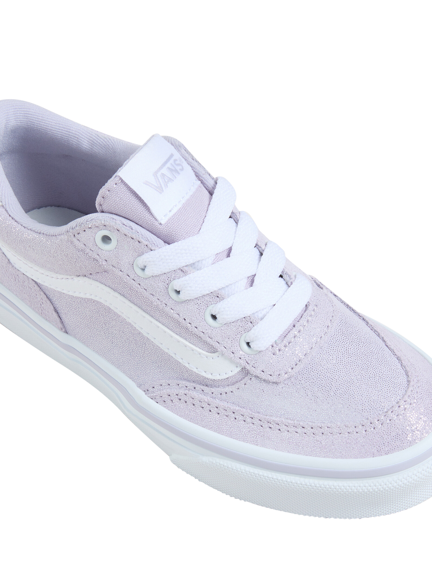 Product image 3 of 4, which shows Vans Kids' Brooklyn Lace Up Trainers, Evening Haze, 10 Jnr