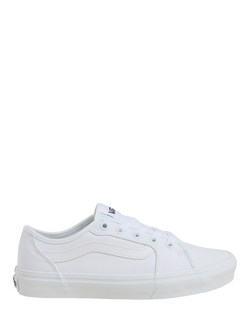 Vans Kids' Filmore Decon Lace Up Trainers, White, White