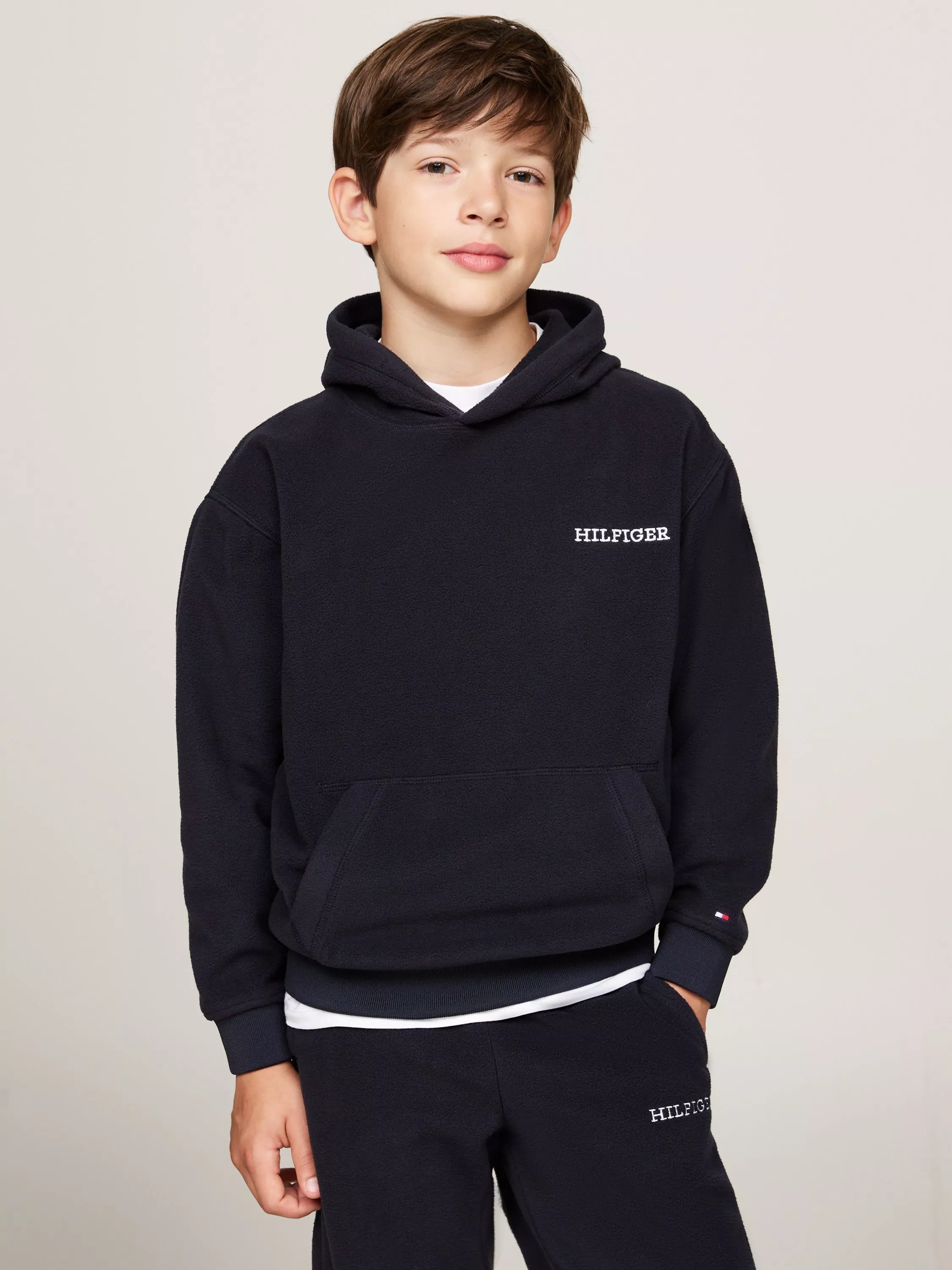Hilfiger hoodie boys hot sale