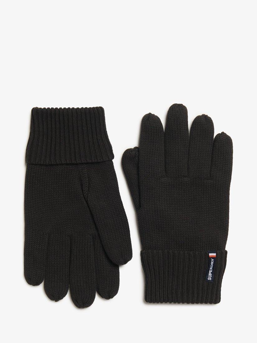 Superdry Essential Logo Gloves, Black