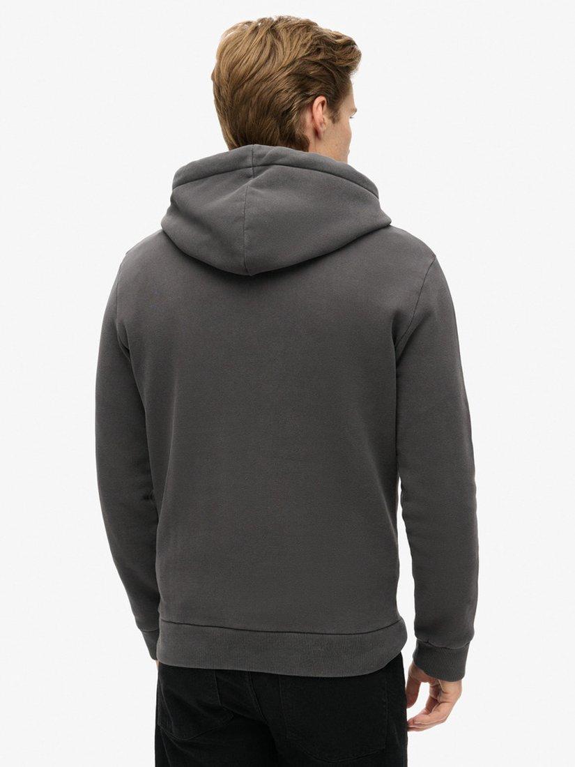 Product image 2 of 5, which shows Superdry Tokyo Vintage Logo Graphic Hoodie, Blackboard, S