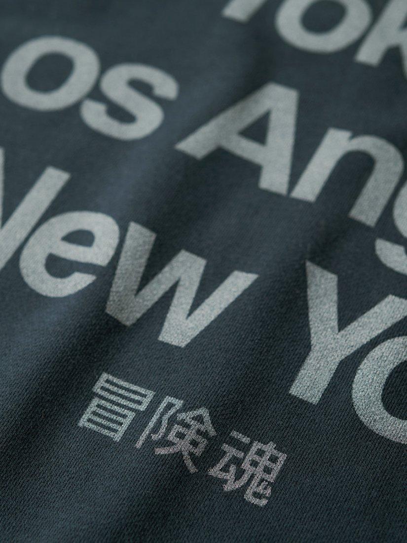 Product image 5 of 5, which shows Superdry Core Logo City Sweatshirt, Blueberry, S