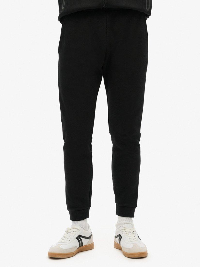 Product image 2 of 6, which shows Superdry Tech Logo Loose Tracktop, Black, S