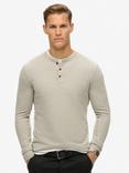 Superdry Merchant Grandad Top, Heritage Grey