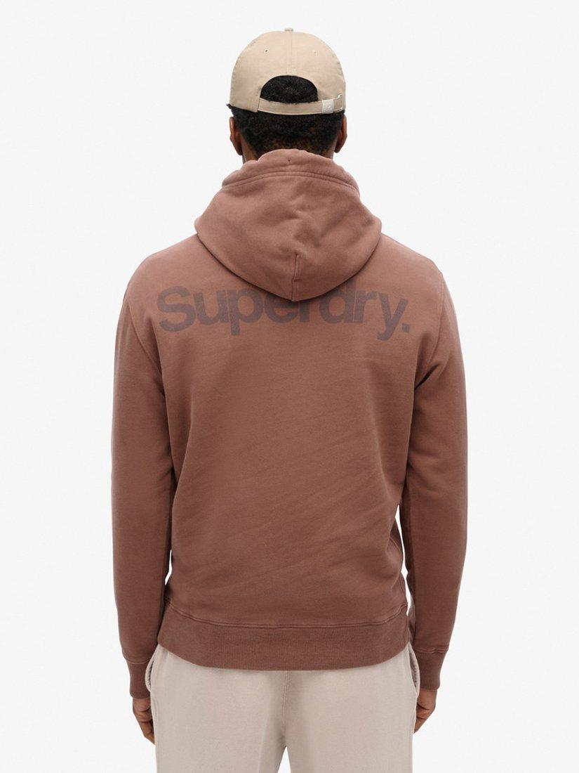 Product image 2 of 4, which shows Superdry Core Logo City Hoodie, Nutmeg Spice, S