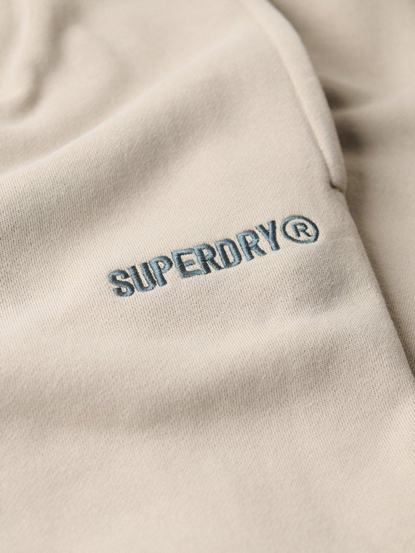 Product image 5 of 5, which shows Superdry Micro Logo Graphic Joggers, Chateau Gray, S