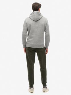 Superdry Essential Logo Joggers, Dark Grey Green - view 2, Dark Grey Green