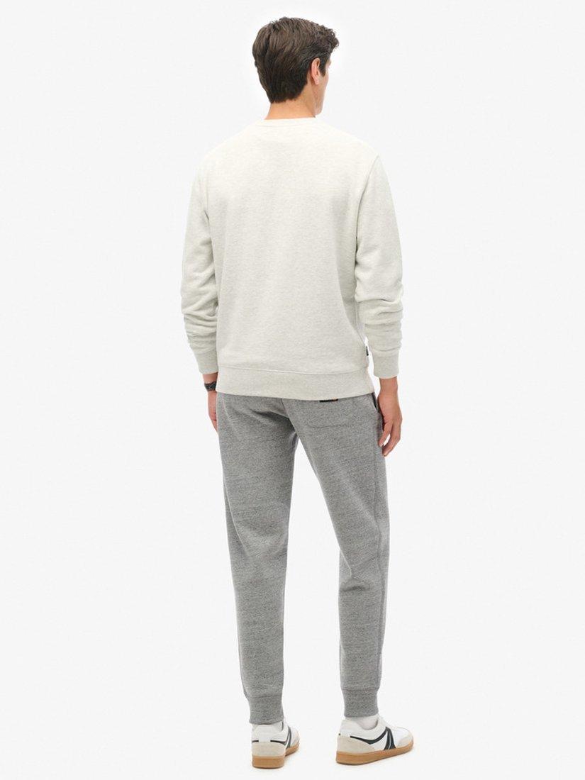 Product image 2 of 5, which shows Superdry Essential Logo Joggers, Grey Fleck Marl, S