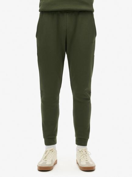 Superdry Tech Tapered Joggers, Dark Moss Green - view 2, Dark Moss Green