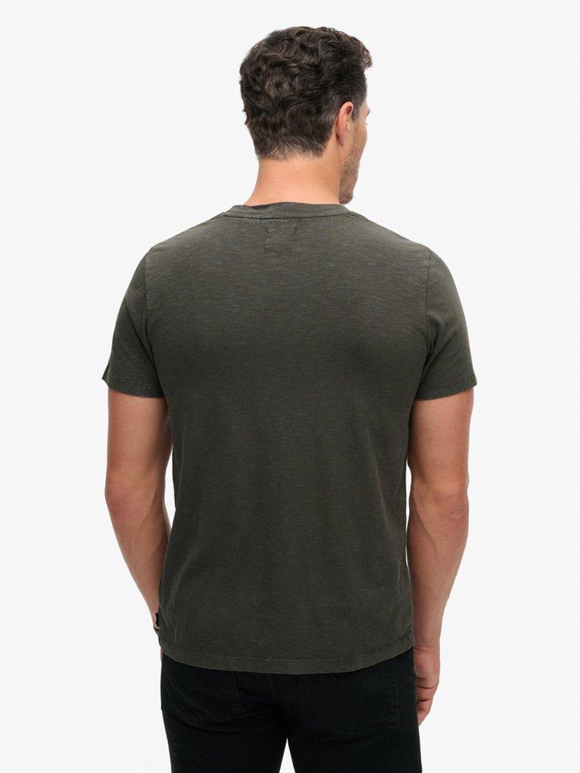 Product image 2 of 4, which shows Superdry Tonal Venue Logo T-Shirt, Deep Marine Green, S