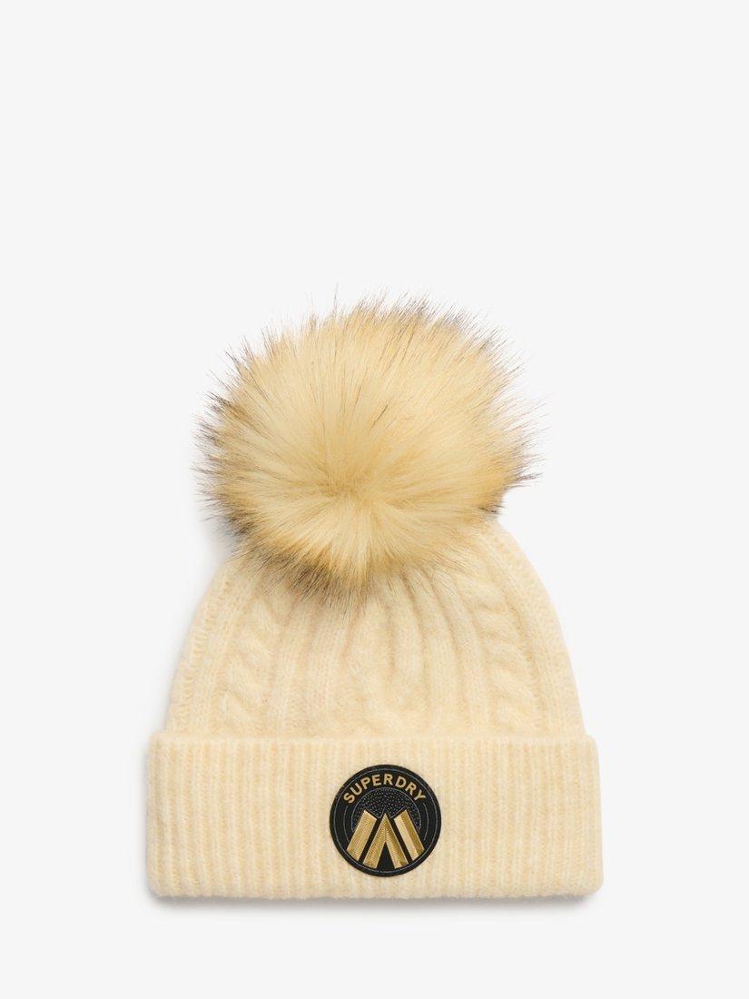 Superdry Cable Luxe Knit Bobble Hat