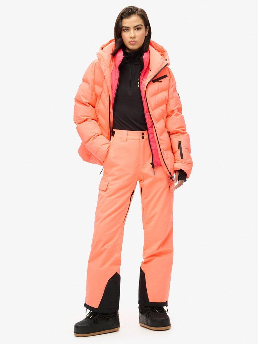 Product image 1 of 5, which shows Superdry Ski Ultimate Rescue Trousers, Pastelline Coral, 8