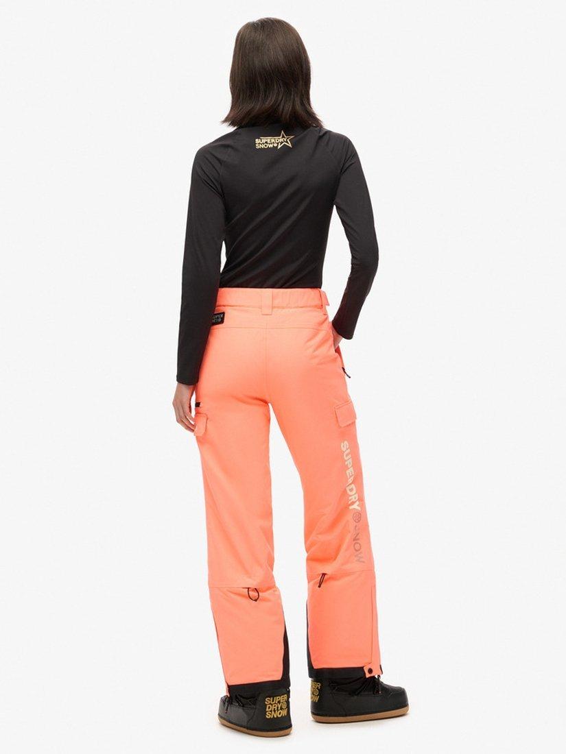 Product image 2 of 5, which shows Superdry Ski Ultimate Rescue Trousers, Pastelline Coral, 8