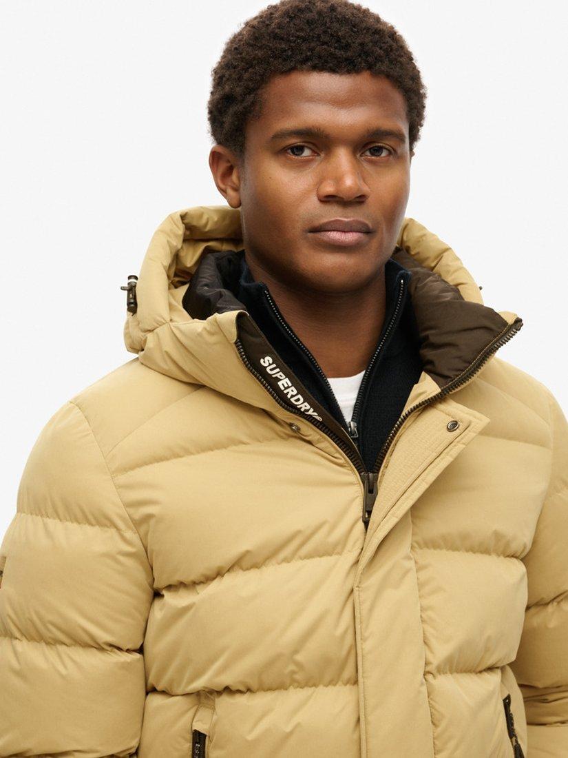 Product image 4 of 6, which shows Superdry Puffer Jacket, Rock Stone, S