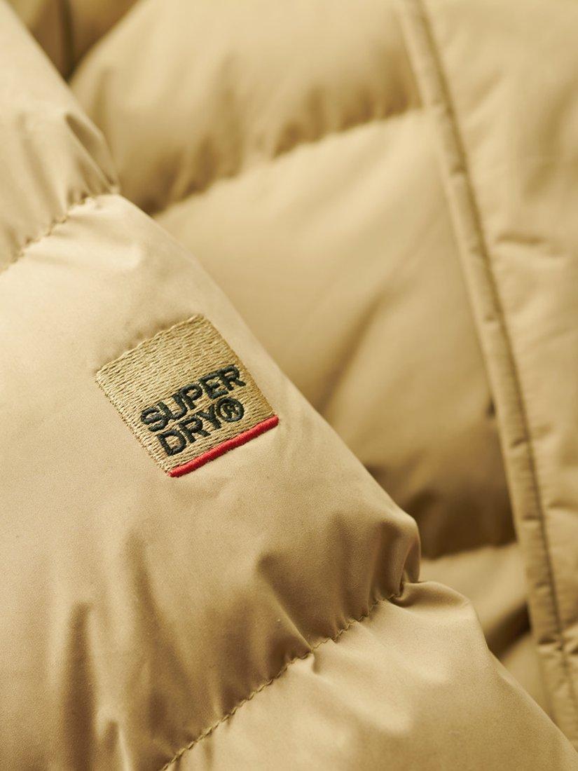 Product image 6 of 6, which shows Superdry Puffer Jacket, Rock Stone, S