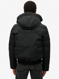 Superdry City Padded Bomber Jacket, Black - view 2, Black