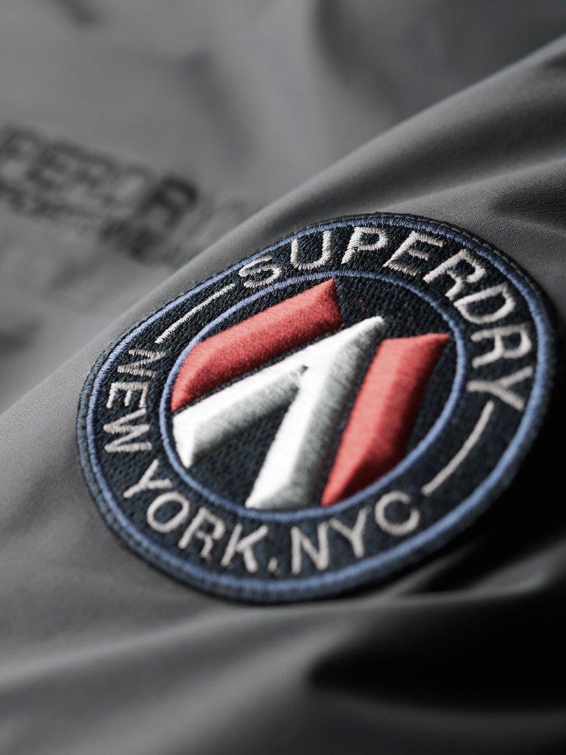 Product image 5 of 5, which shows Superdry City Padded Bomber Jacket, Ebony, S
