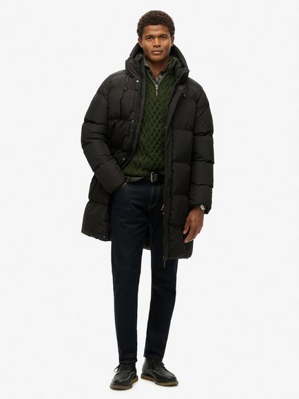 Superdry Puffer Coat, Black