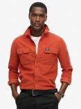 Superdry Trailsman Corduroy Shirt, Burnt Orange