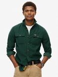 Superdry Trailsman Corduroy Shirt, Pine Green