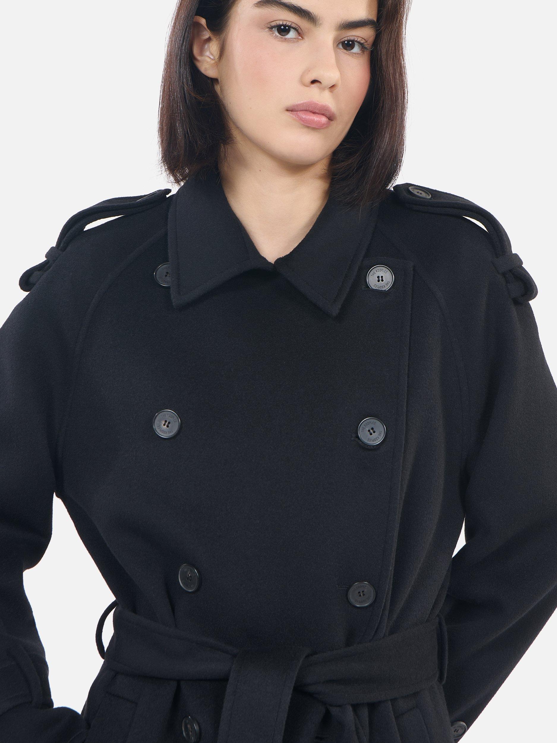 Kooples trench coat hotsell
