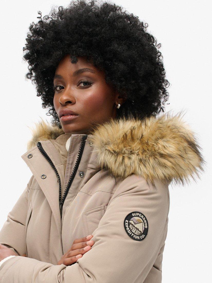 Superdry parka sale womens online