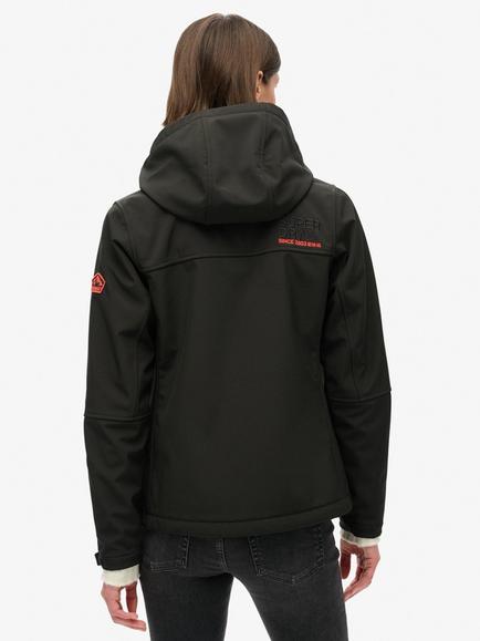 Superdry Hooded Classic Trekker Jacket - view 2, Black