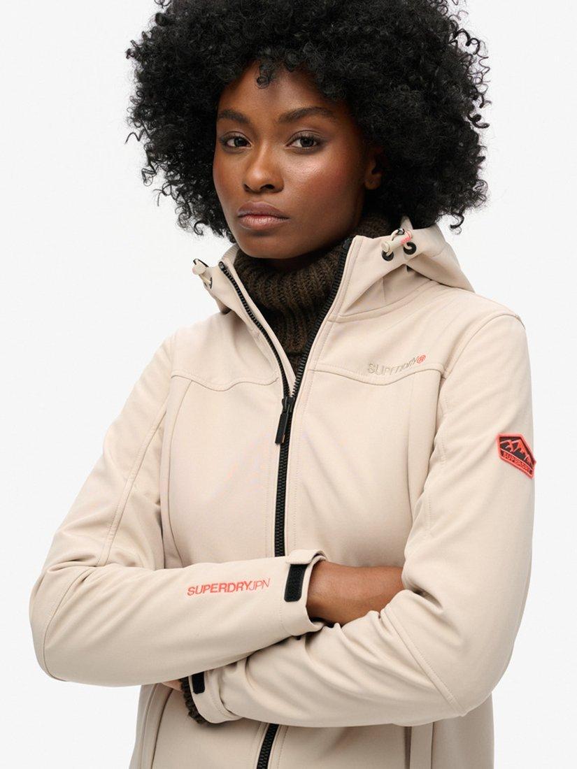 Product image 3 of 6, which shows Superdry Hooded Classic Trekker Jacket, Chateau Gray, 8