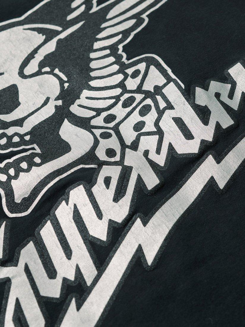 Product image 5 of 5, which shows Superdry Embellished Poster Organic Cotton T-Shirt, Jet Black, 8