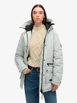 Superdry City Padded Parka, Puritan Grey, Puritan Grey