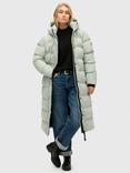 Superdry Microfibre Longline Puffer Jacket