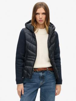 Superdry Storm Hybrid Jacket, Eclipse Navy, Eclipse Navy