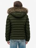 Superdry Fuji Faux Fur Hooded Padded Jacket