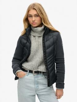 Superdry Storm Fleece Jacket, Eclipse Navy, Eclipse Navy