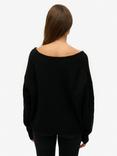 Superdry Oversized V-Neck Jumper