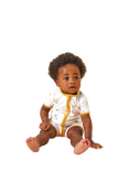 Peppa Pig Baby Printed Shortie Sleepsuit, White/Multi