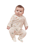 Peppa Pig Baby Printed Sleepsuit, White/Multi