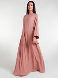 Aab Bell Sleeve Maxi Dress, Pink