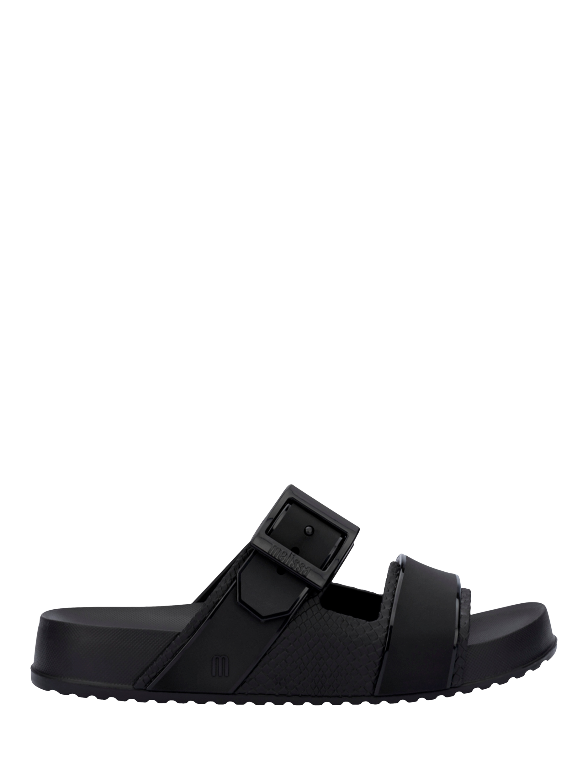 Product image 1 of 2, which shows Melissa Cozy Connection Sliders, Black, 3