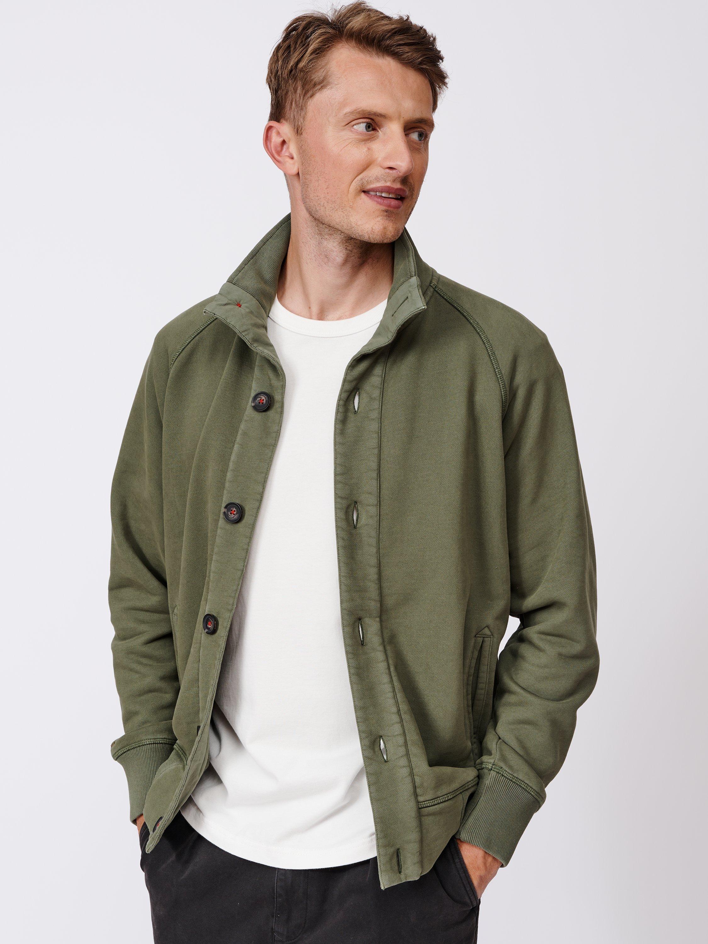 Button up sweatshirts hotsell