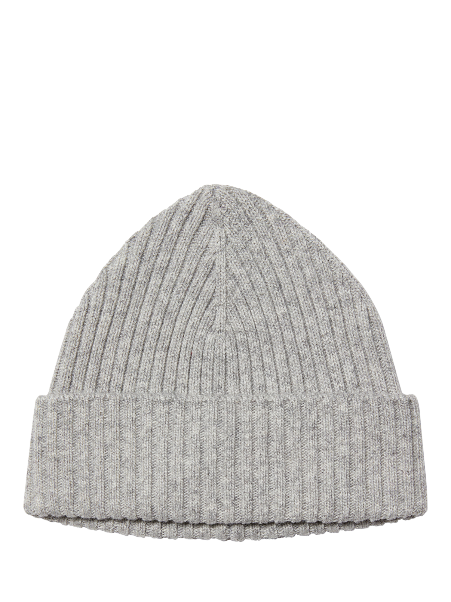 Product image 2 of 2, which shows SISLEY Wool Cashmere Blend Soft Knit Beanie Hat, Grey, S
