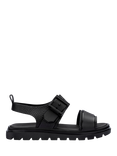 Melissa Papete Connection Jelly Sandals, Black