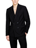 SISLEY Comfort Fit Blazer, Black