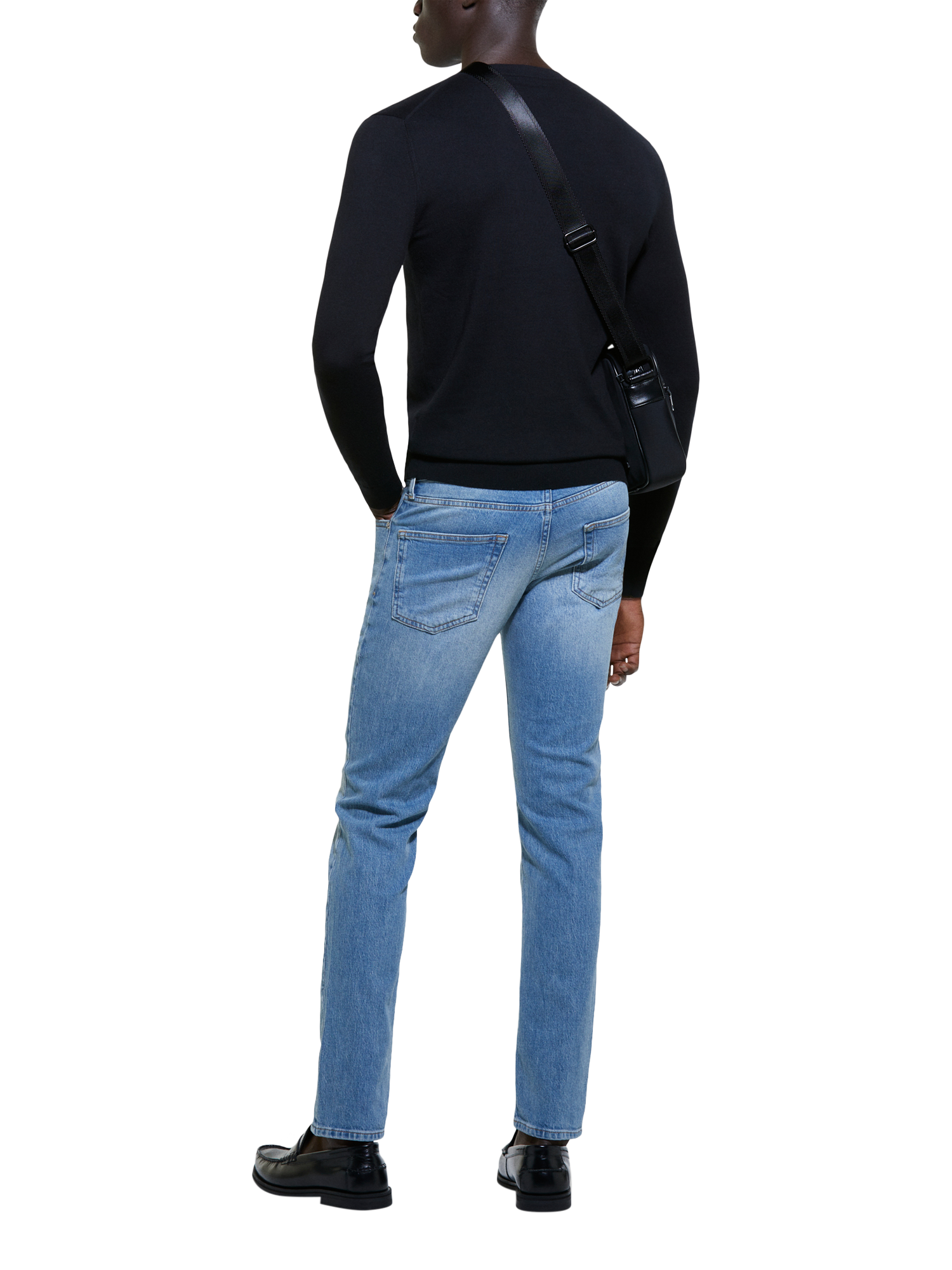 Product image 2 of 4, which shows SISLEY Slim Fit Jeans, Blue, 32R