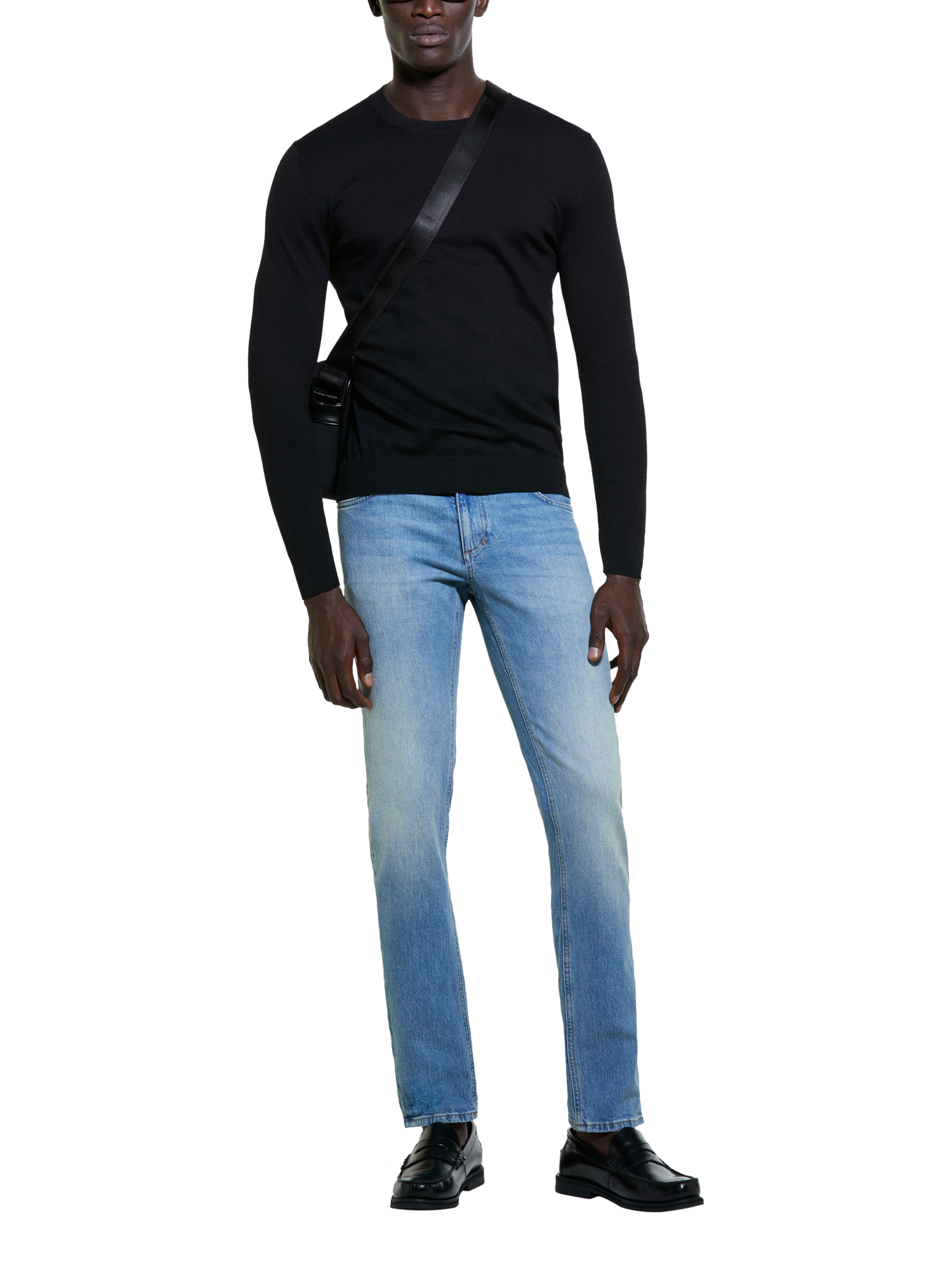 Product image 3 of 4, which shows SISLEY Slim Fit Jeans, Blue, 32R