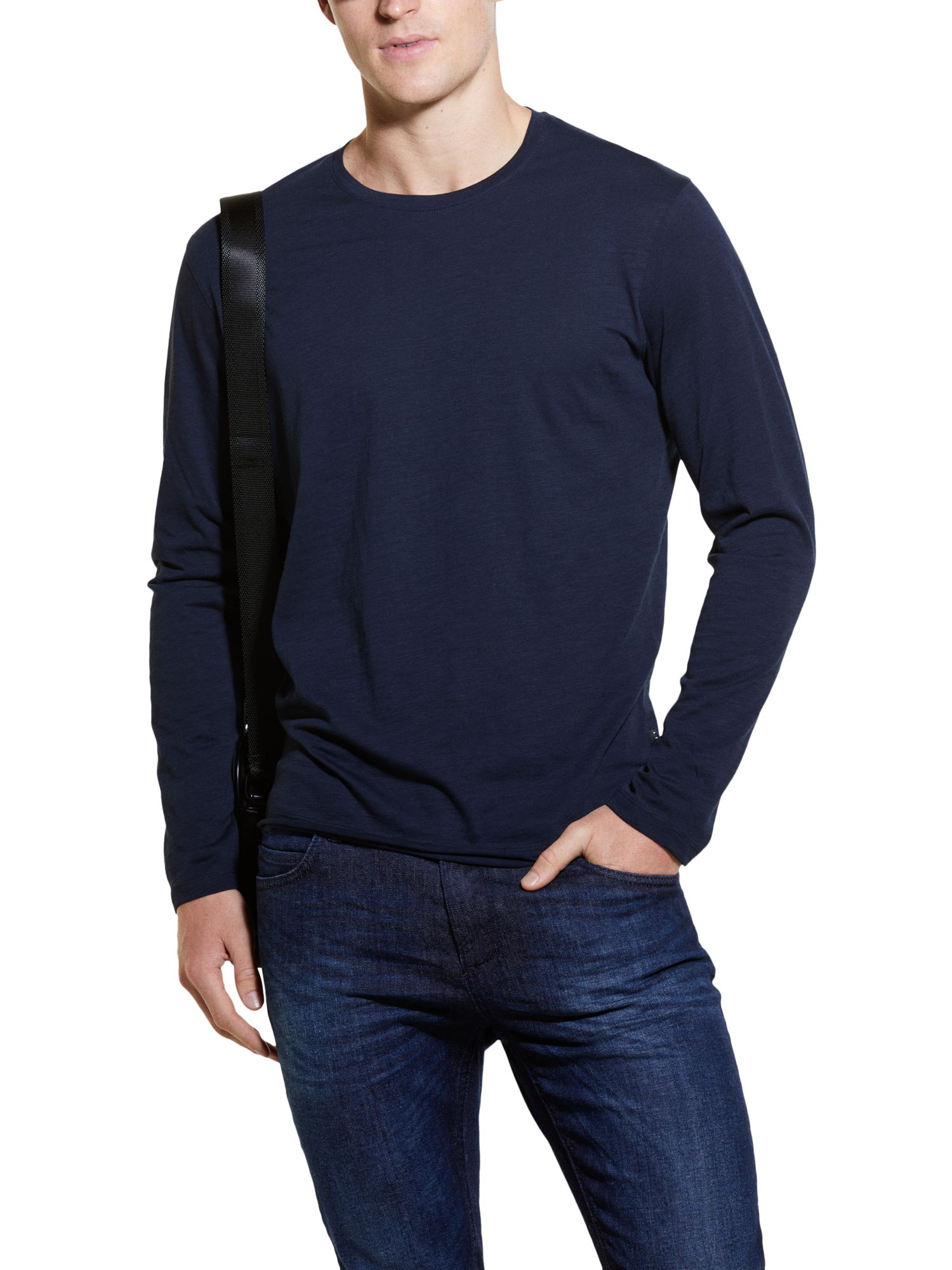 SISLEY Slim Fit T-Shirt, Blue