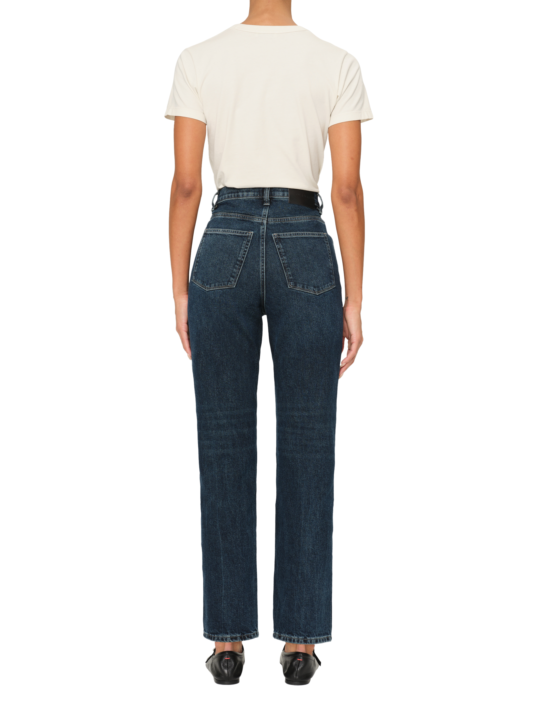 Product image 3 of 4, which shows DL1961 Enora High Rise Cigarette Jeans, Cromer, 26