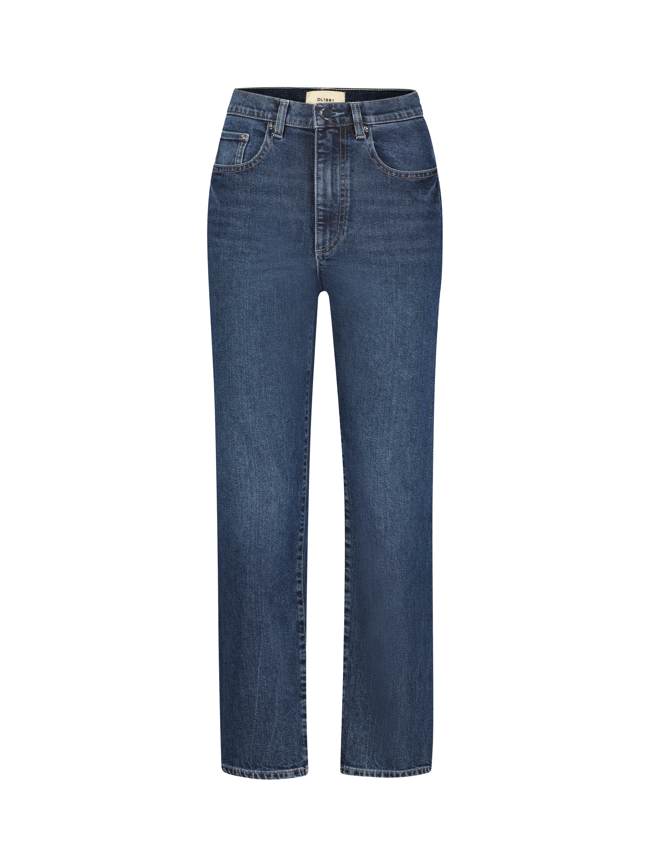 Product image 4 of 4, which shows DL1961 Enora High Rise Cigarette Jeans, Cromer, 26
