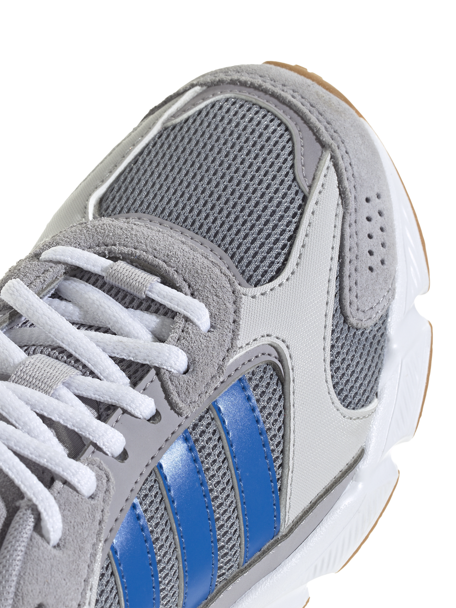 Product image 11 of 11, which shows adidas Kids' CrazyChaos 2000 Junior Trainers, Grey/Blue, 3
