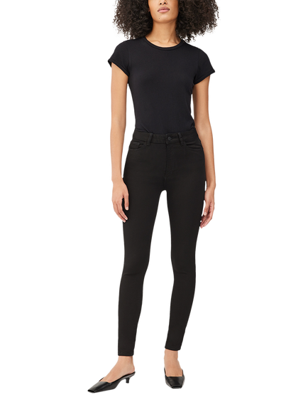 DL1961 Farrow Skinny High Rise Instasculpt Ankle Jeans, Hail